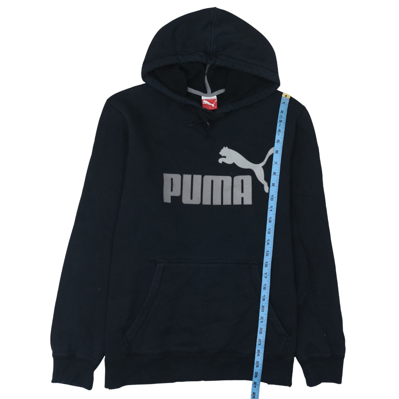 Mens UK Size XL PUMA Black Pullover Hoodie
