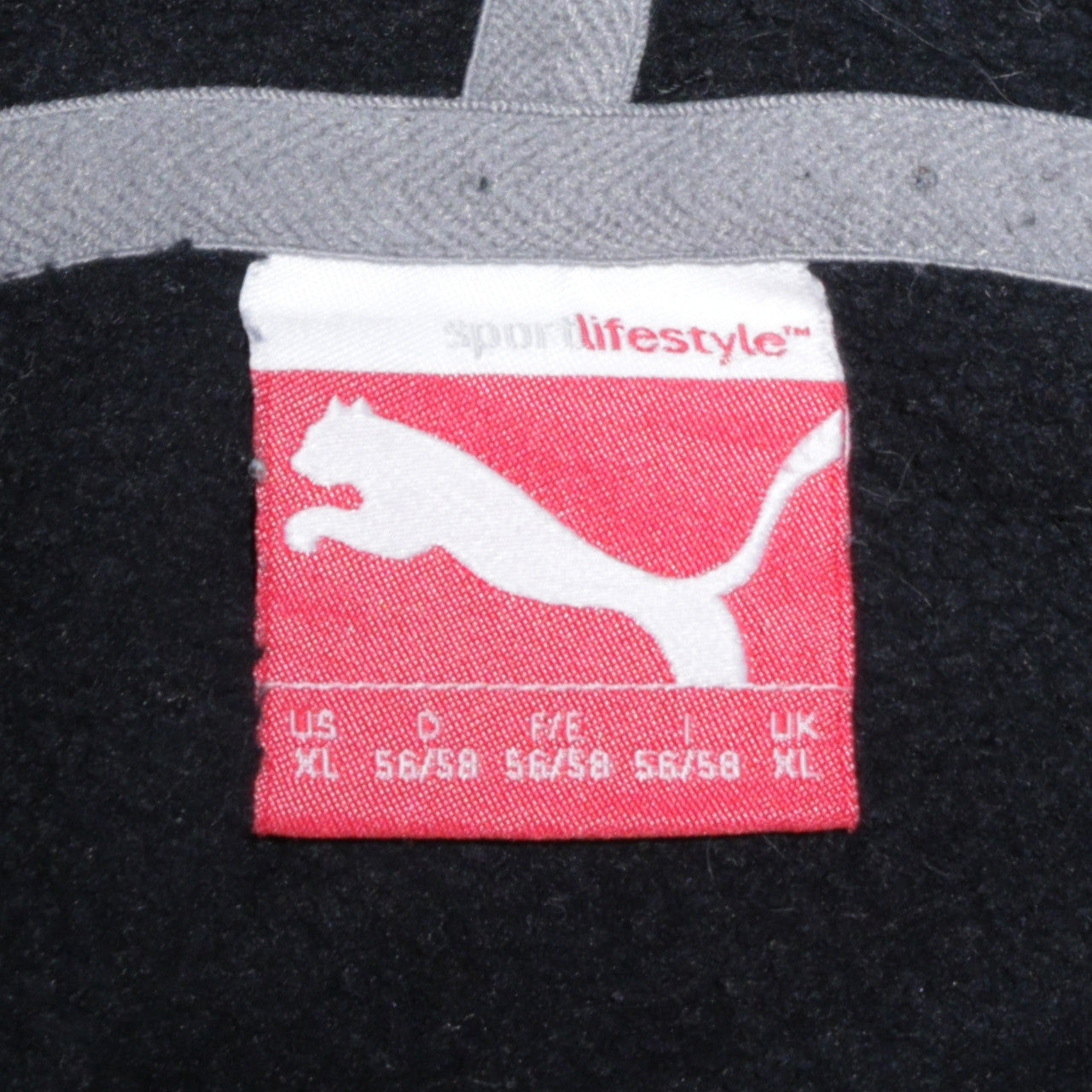 Mens UK Size XL PUMA Black Pullover Hoodie