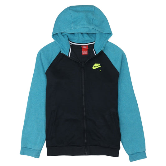 Boys UK Size XL Nike Blue Full Zip Hoodie