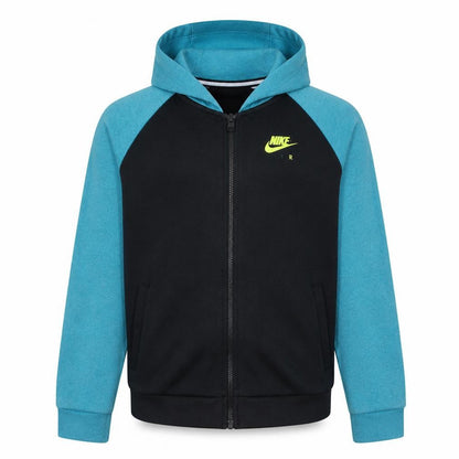Boys UK Size XL Nike Blue Full Zip Hoodie