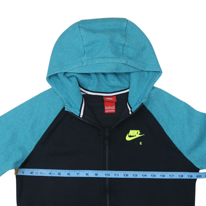 Boys UK Size XL Nike Blue Full Zip Hoodie