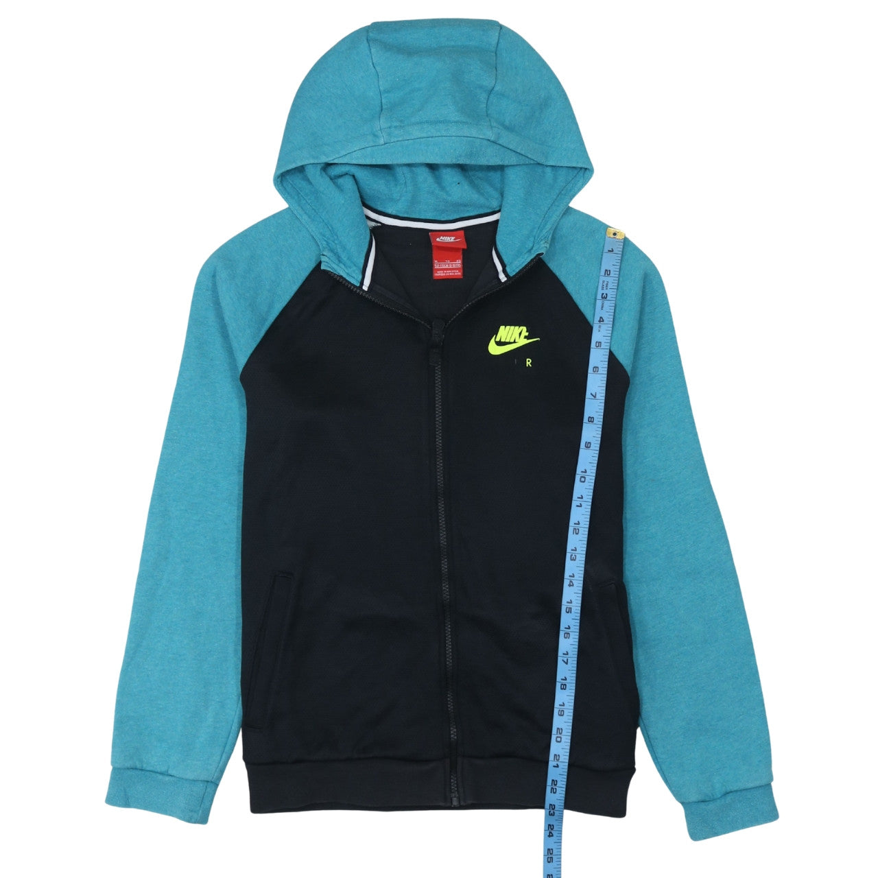 Boys UK Size XL Nike Blue Full Zip Hoodie