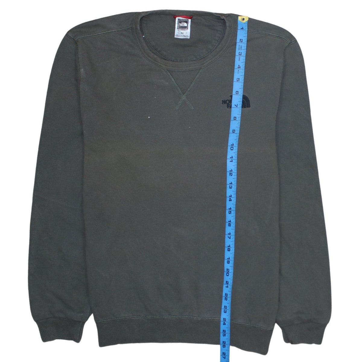 Mens UK Size M The North Face Green Pullover Sweatshirt