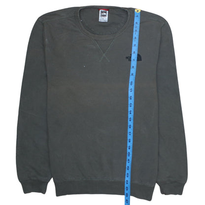 Mens UK Size M The North Face Green Pullover Sweatshirt
