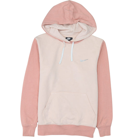 Womens UK Size XS Nike Pink Pullover Hoodie