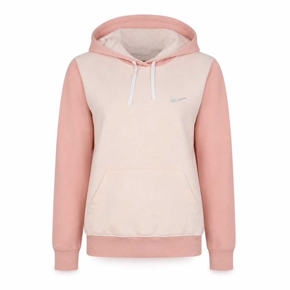 Womens UK Size XS Nike Pink Pullover Hoodie