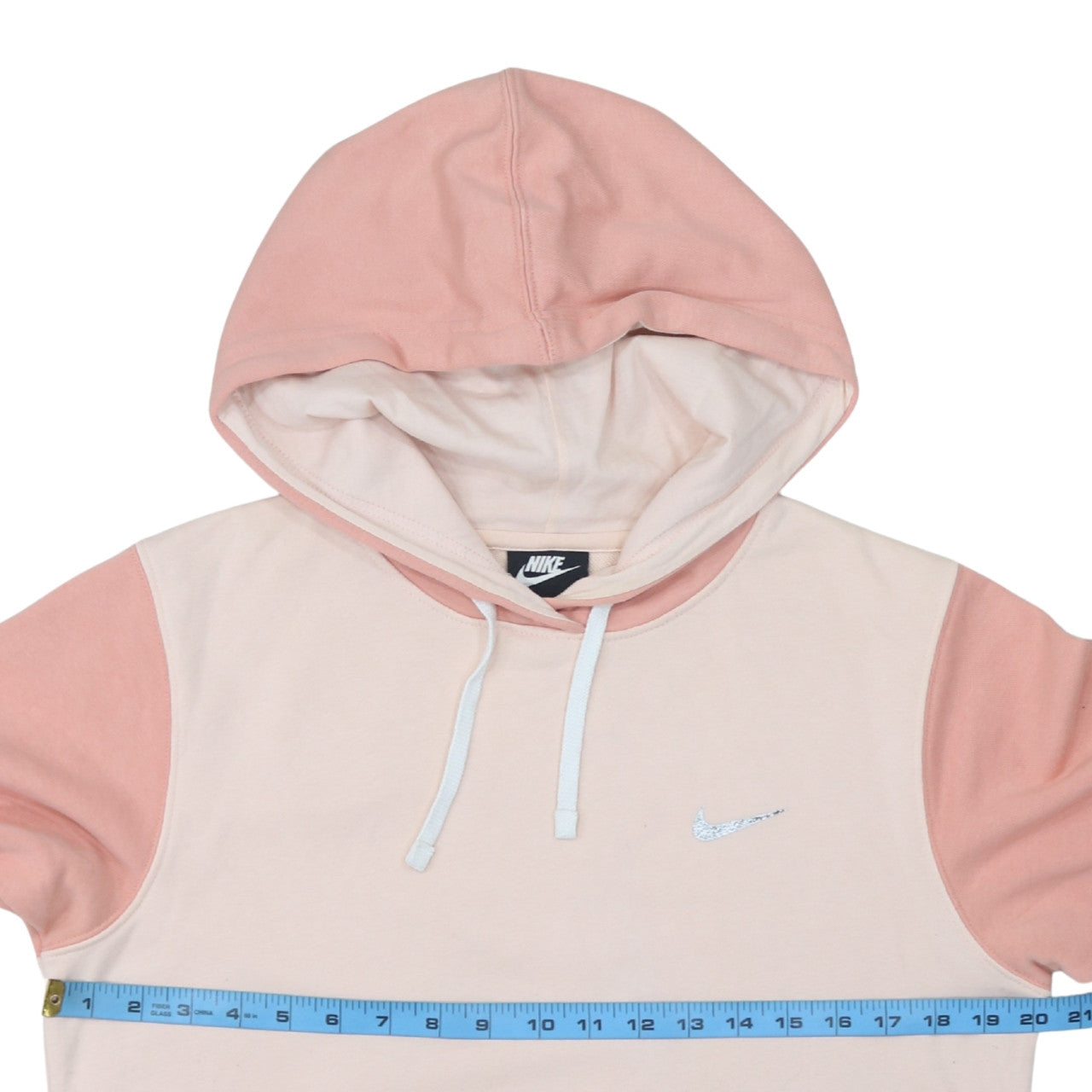Womens UK Size XS Nike Pink Pullover Hoodie