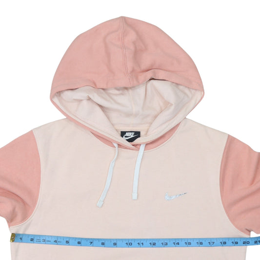 Womens UK Size XS Nike Pink Pullover Hoodie