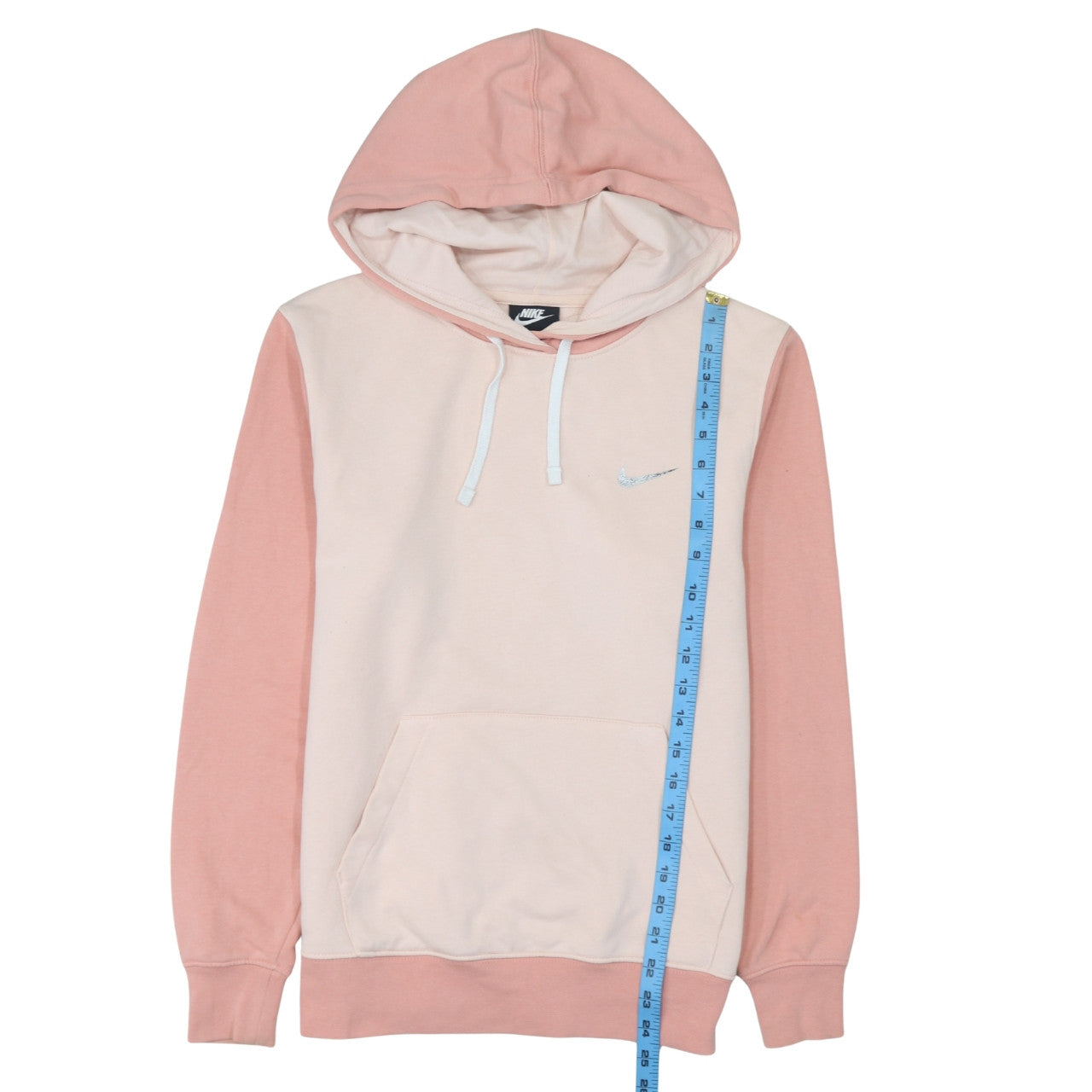 Womens UK Size XS Nike Pink Pullover Hoodie