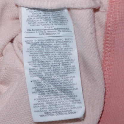 Womens UK Size XS Nike Pink Pullover Hoodie