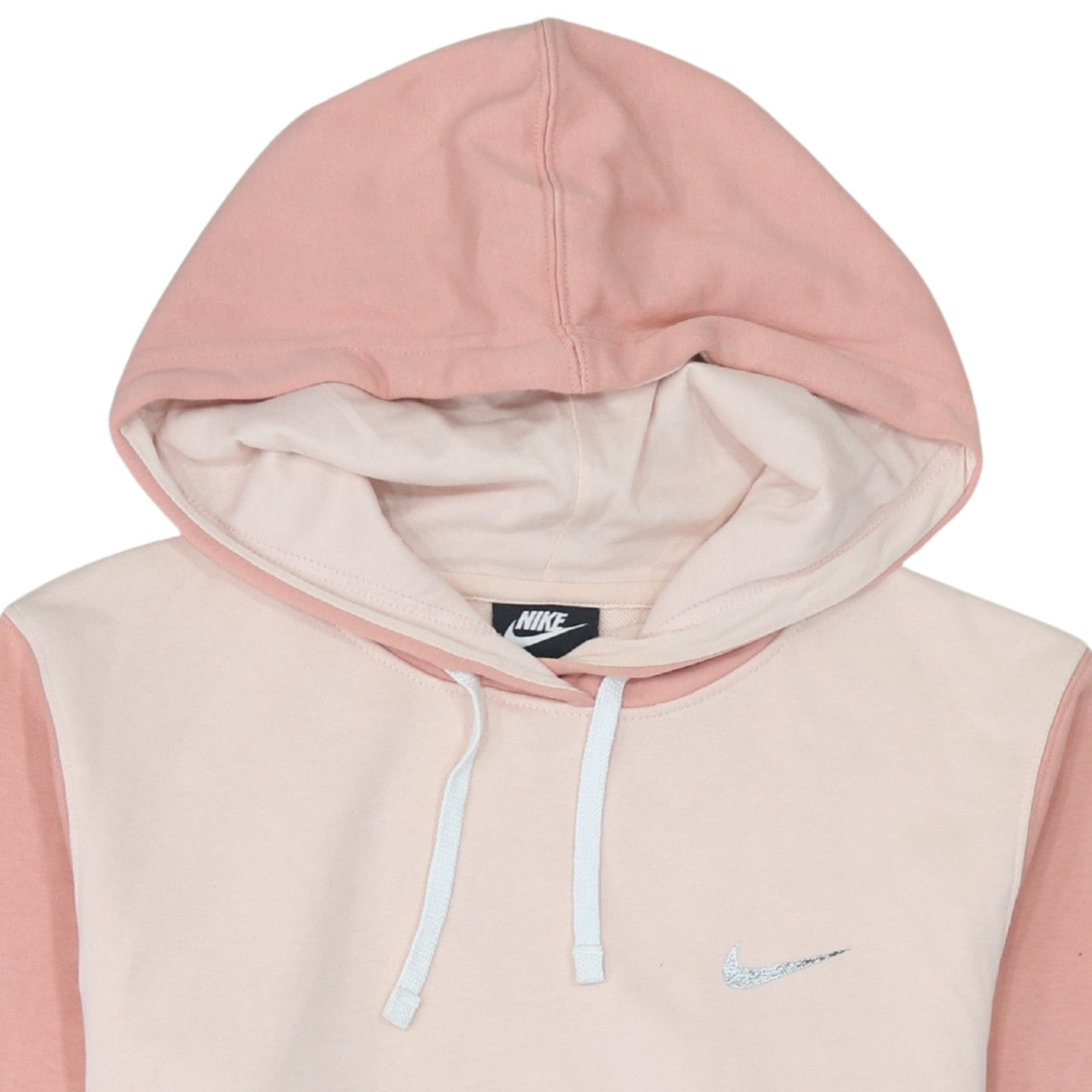 Womens UK Size XS Nike Pink Pullover Hoodie
