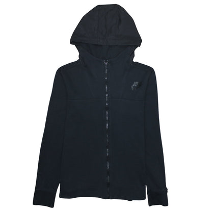 Womens UK Size XS Nike Black Full Zip Hoodie