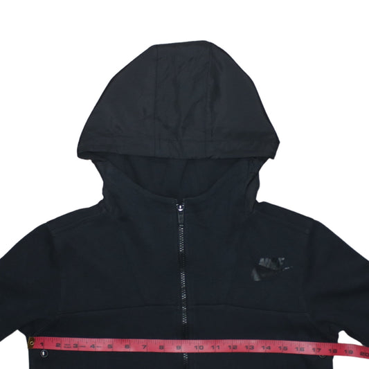 Womens UK Size XS Nike Black Full Zip Hoodie