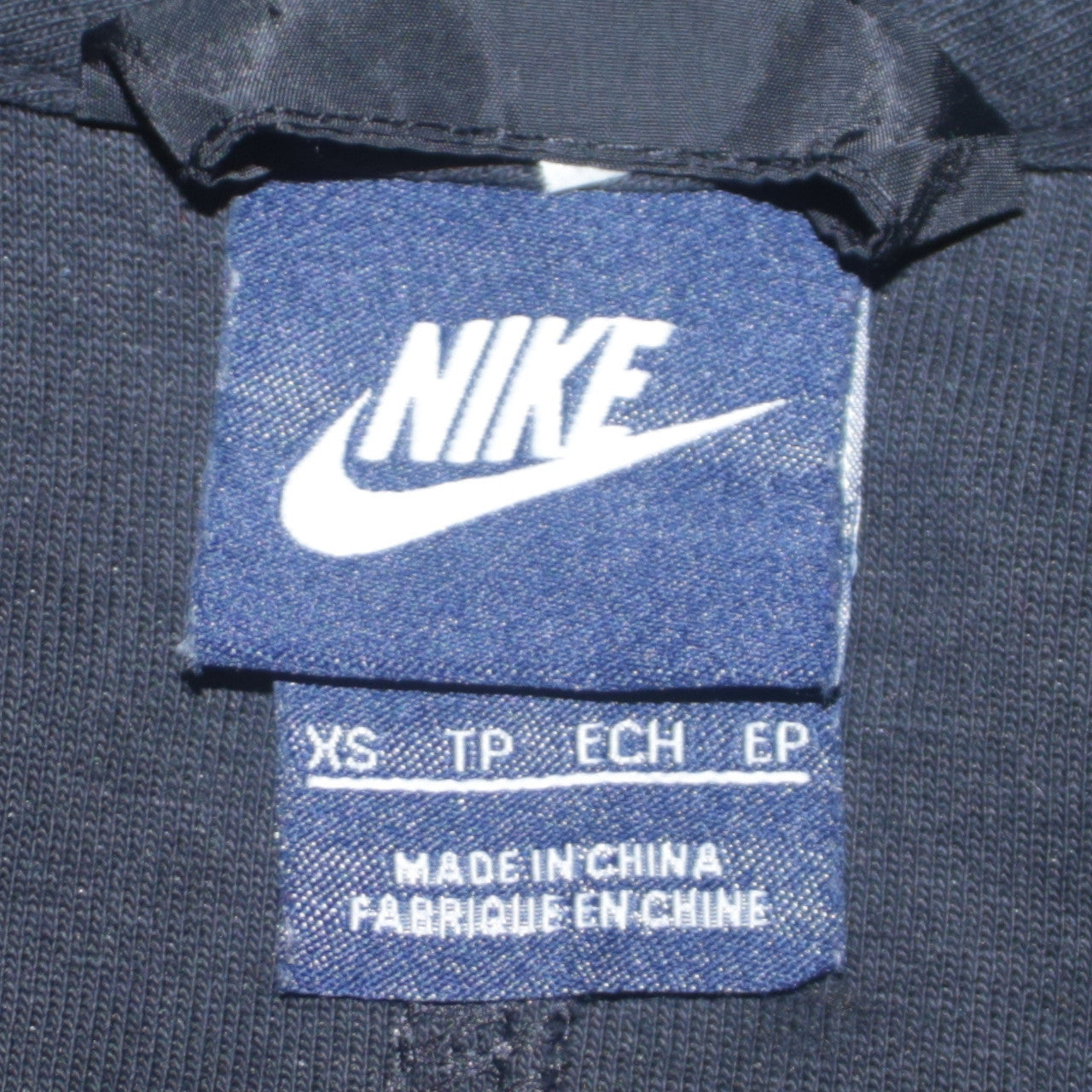 Womens UK Size XS Nike Black Full Zip Hoodie