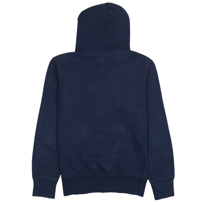 Mens UK Size M Champion Blue Pullover Hoodie