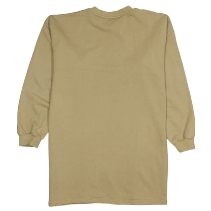 Womens UK Size 12 adidas Beige Pullover Sweatshirt