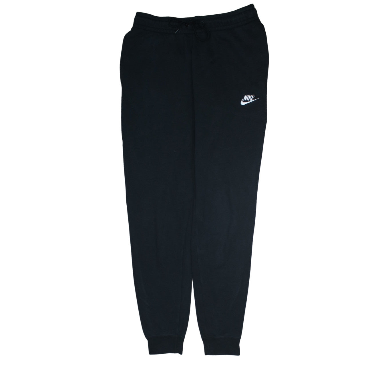 Mens UK Size S Nike Regular Fit Jogger Black Trousers