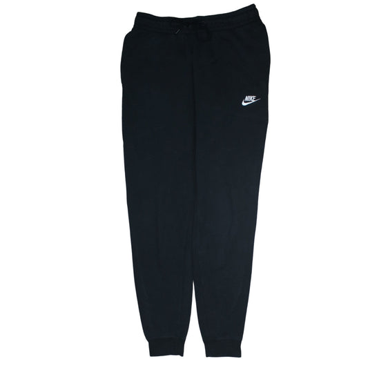 Mens UK Size S Nike Regular Fit Jogger Black Trousers