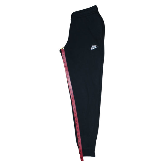 Mens UK Size S Nike Regular Fit Jogger Black Trousers