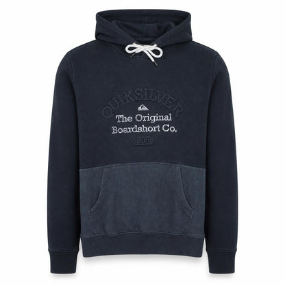 Mens UK Size M Quiksilver Black Pullover Hoodie