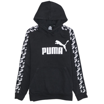 Womens UK Size L PUMA Black Pullover Hoodie