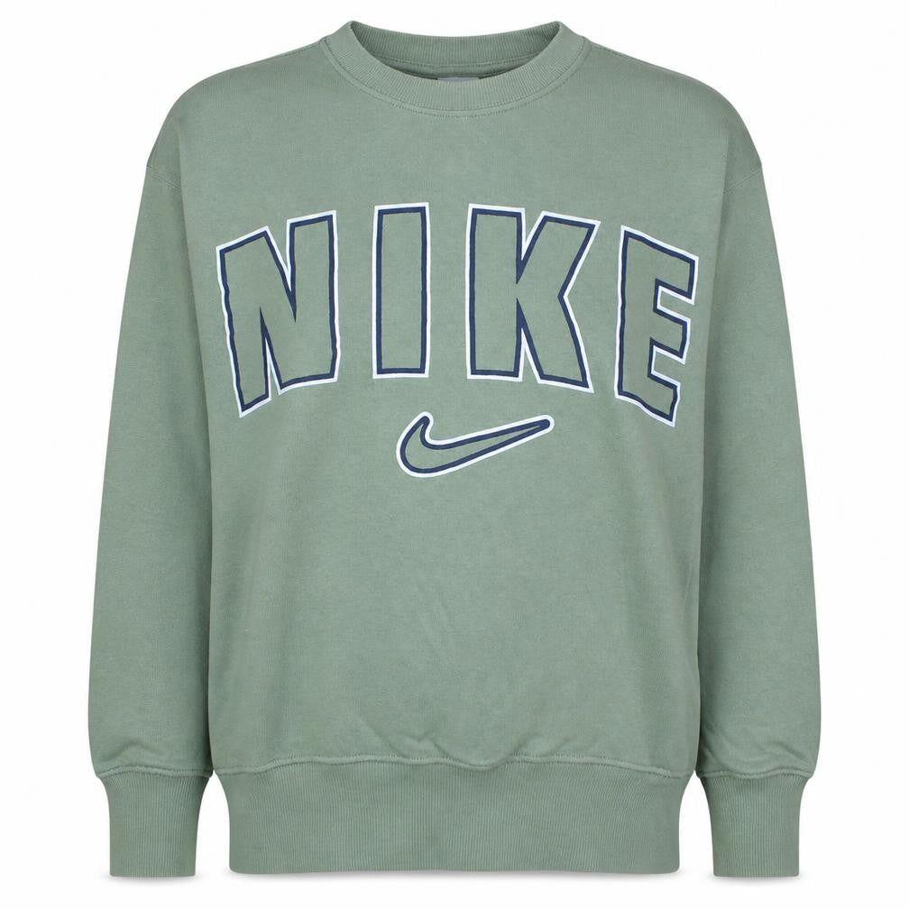 Womens UK Size S Nike Green Pullover Sweatshirt