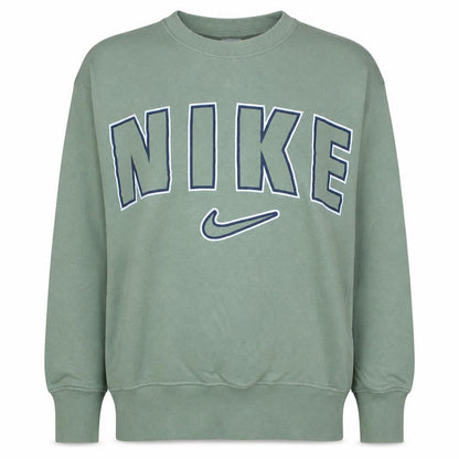 Womens UK Size S Nike Green Pullover Sweatshirt