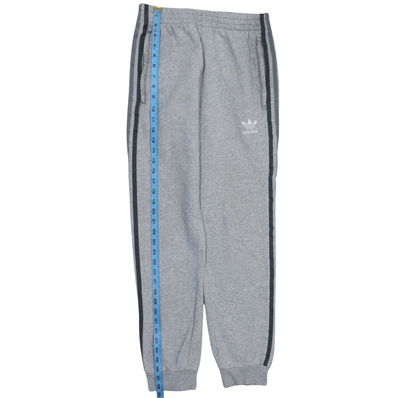 Mens UK Size S adidas Regular Fit Sweatpants Grey Trousers