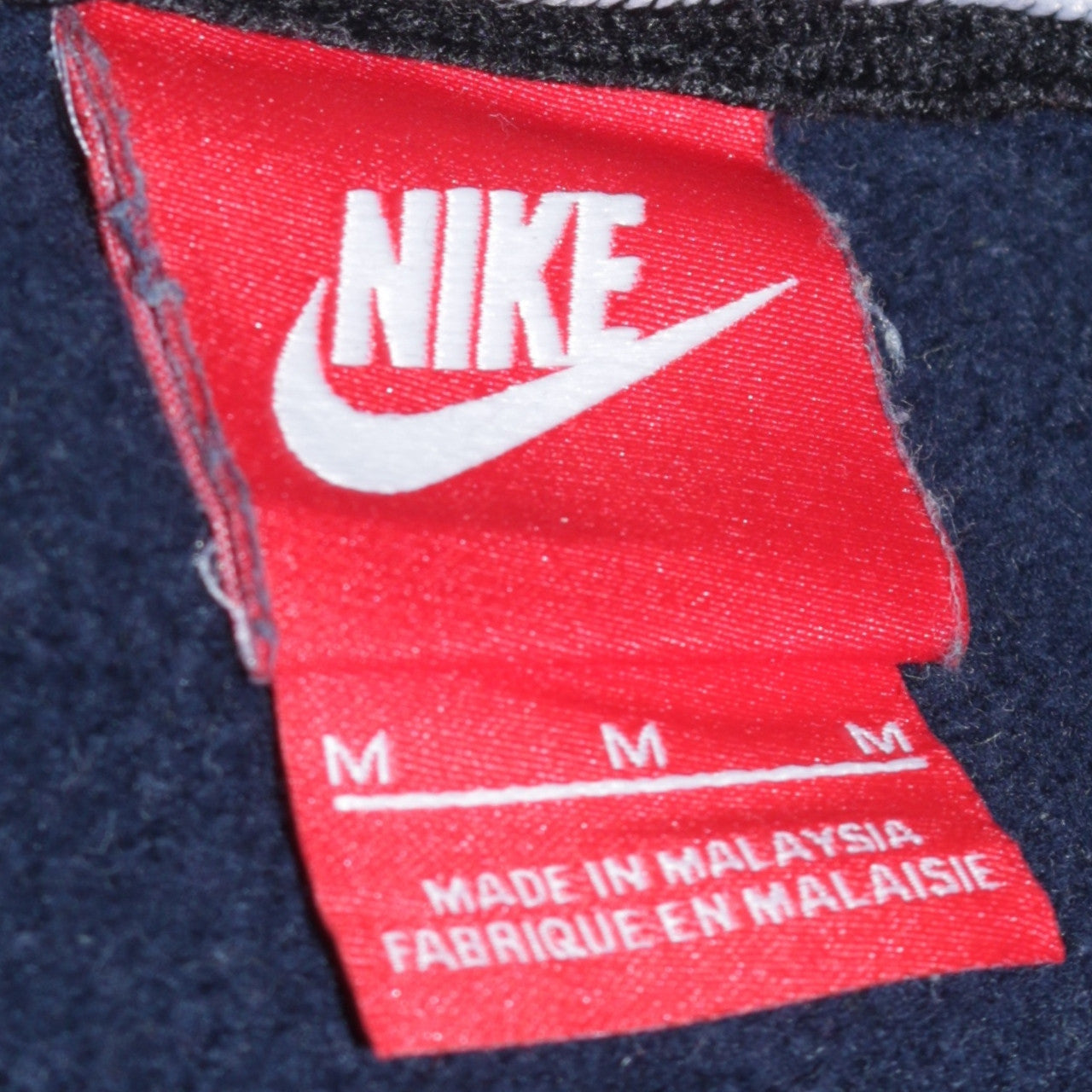 Mens UK Size M Nike Blue Pullover Sweatshirt