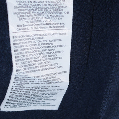 Mens UK Size M Nike Blue Pullover Sweatshirt