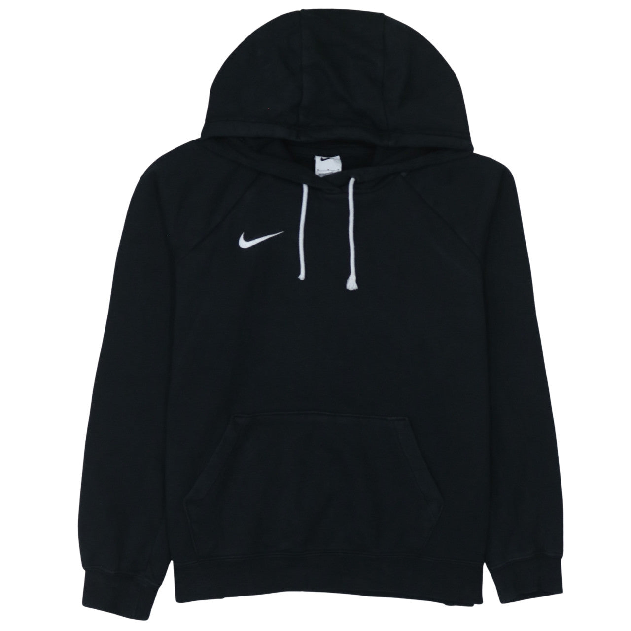 Womens UK Size M Nike Black Pullover Hoodie
