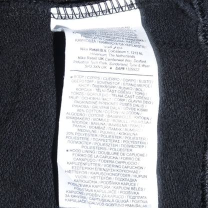Womens UK Size M Nike Black Pullover Hoodie