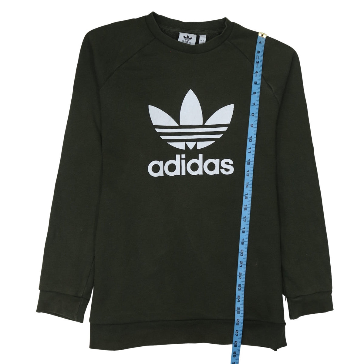 Mens UK Size L adidas Green Pullover Sweatshirt