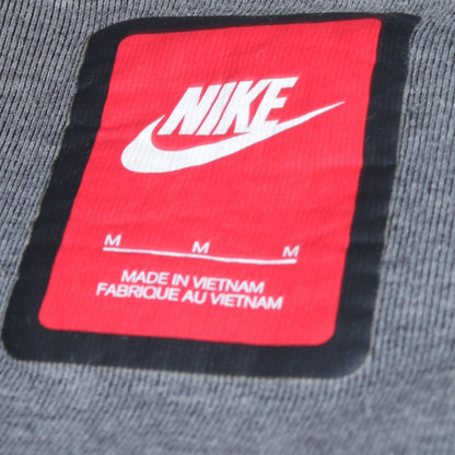 Mens UK Size M Nike Grey Full Zip Hoodie
