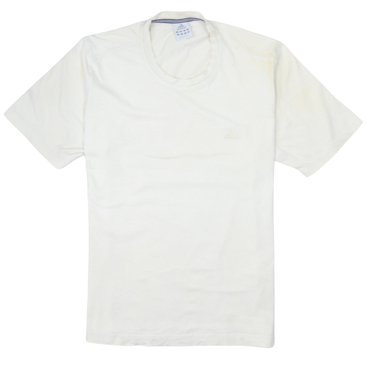 Mens UK Size L adidas White  T-Shirt