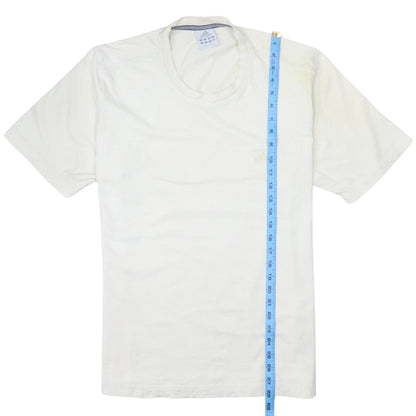 Mens UK Size L adidas White  T-Shirt