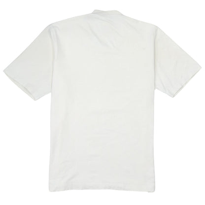 Mens UK Size L adidas White  T-Shirt