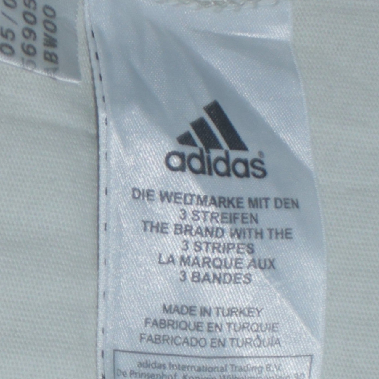 Mens UK Size L adidas White  T-Shirt