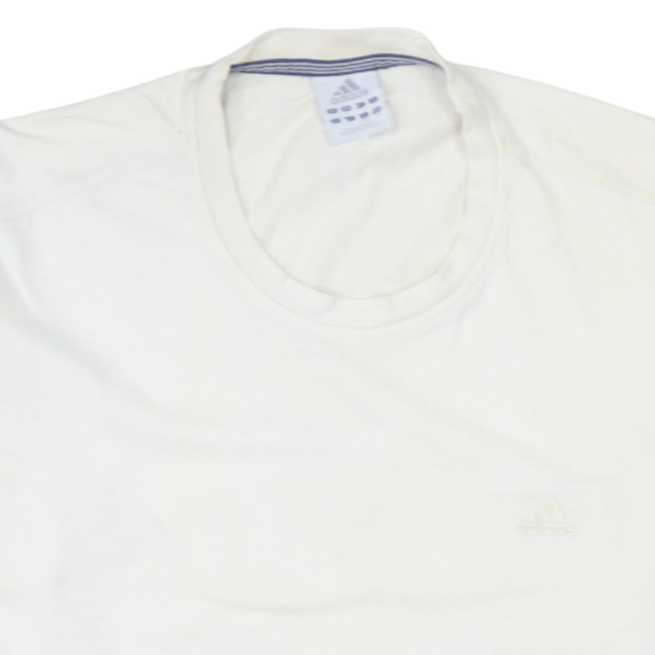 Mens UK Size L adidas White  T-Shirt