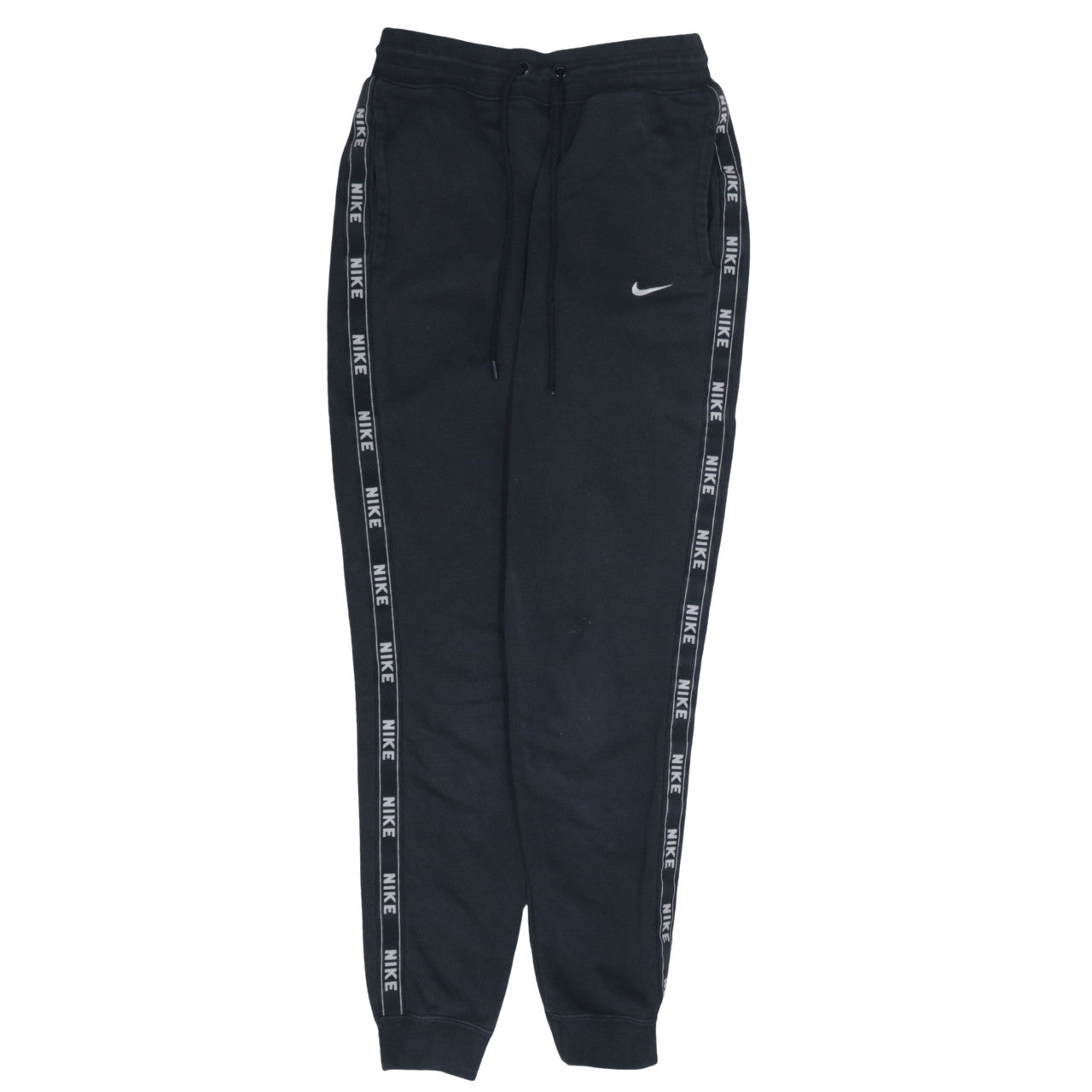 Womens UK Size XS Nike Regular Fit Jogger Black Trousers