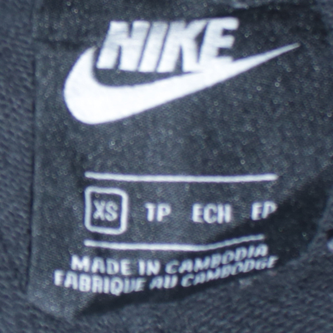 Womens UK Size XS Nike Regular Fit Jogger Black Trousers