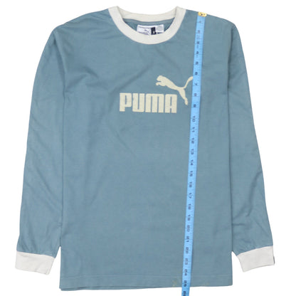 Mens UK Size S PUMA Blue  T-Shirt
