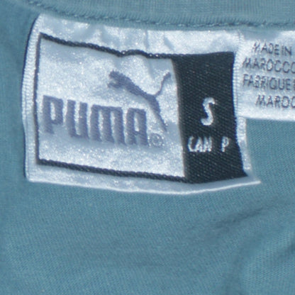 Mens UK Size S PUMA Blue  T-Shirt