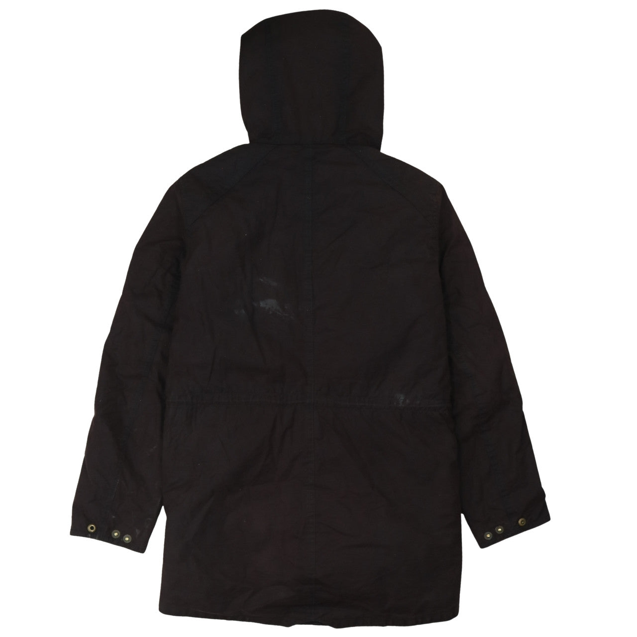Womens UK Size 10 Barbour Brown Parka Coat