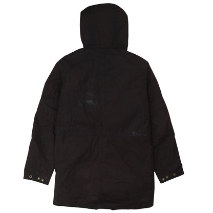 Womens UK Size 10 Barbour Brown Parka Coat