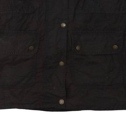 Womens UK Size 10 Barbour Brown Parka Coat