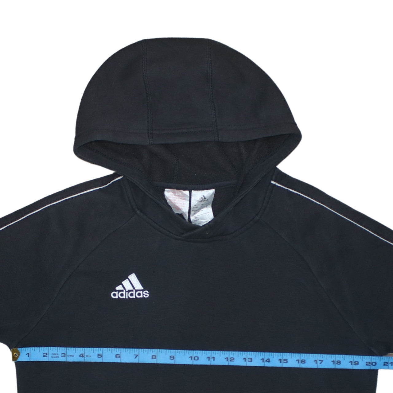 Boys UK Size 15-16 Years adidas Black Pullover Hoodie