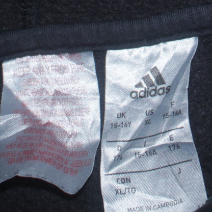 Boys UK Size 15-16 Years adidas Black Pullover Hoodie