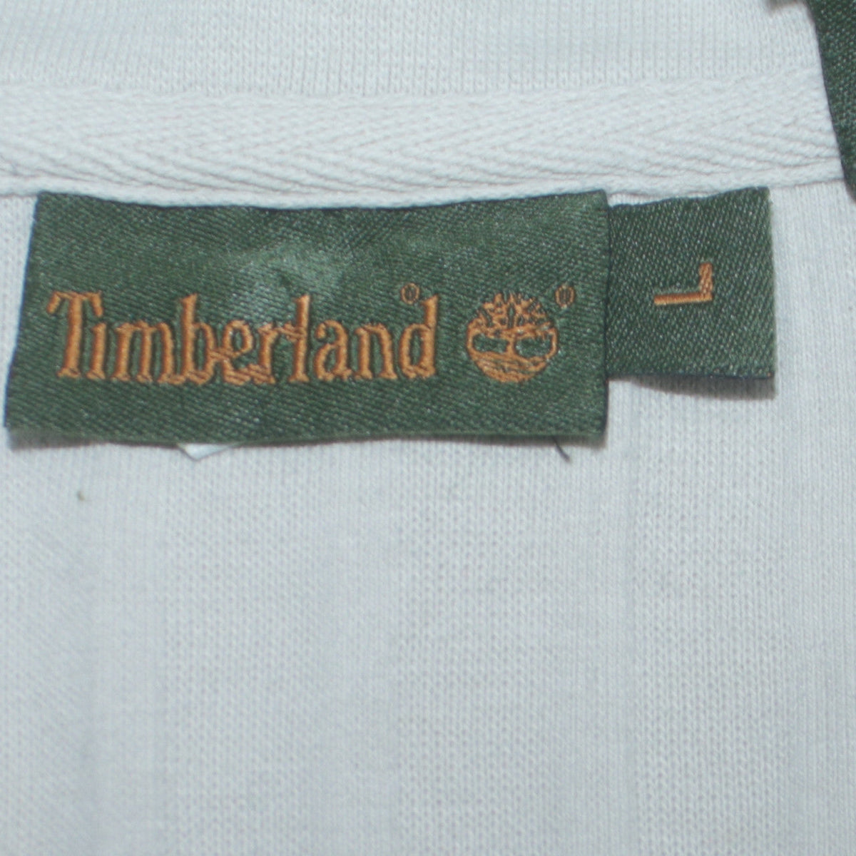 Mens UK Size L Timberland White Pullover Sweatshirt