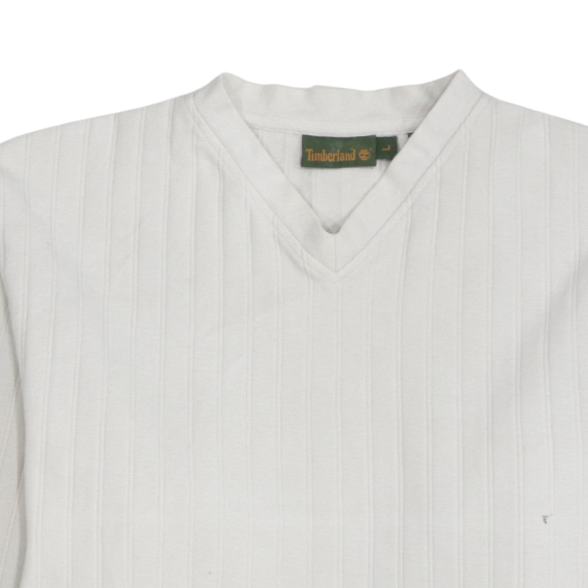 Mens UK Size L Timberland White Pullover Sweatshirt